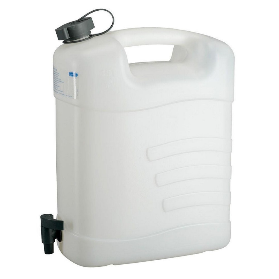 Каністра для води Pressol Neo Tools 21-165, 15 л, з краном, пластик HDPE