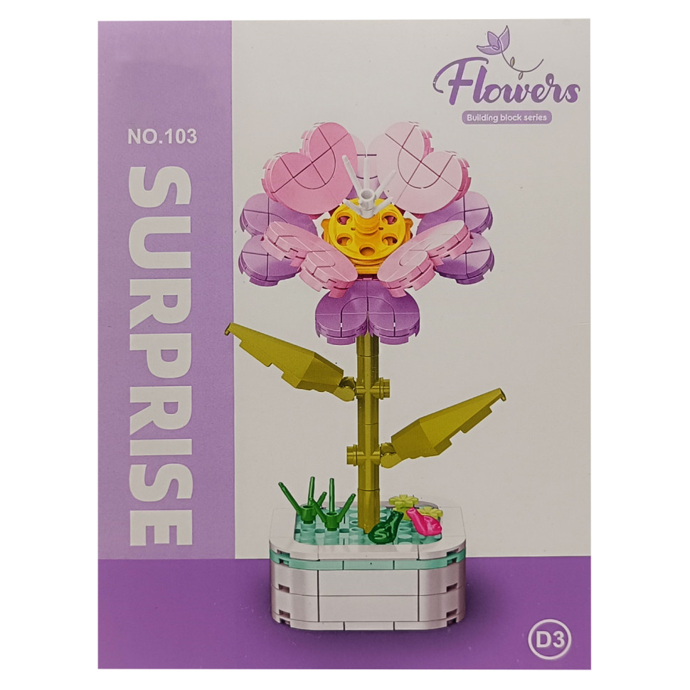 Конструктор Квіти «Purslane Peony» Bambi 37447-D3