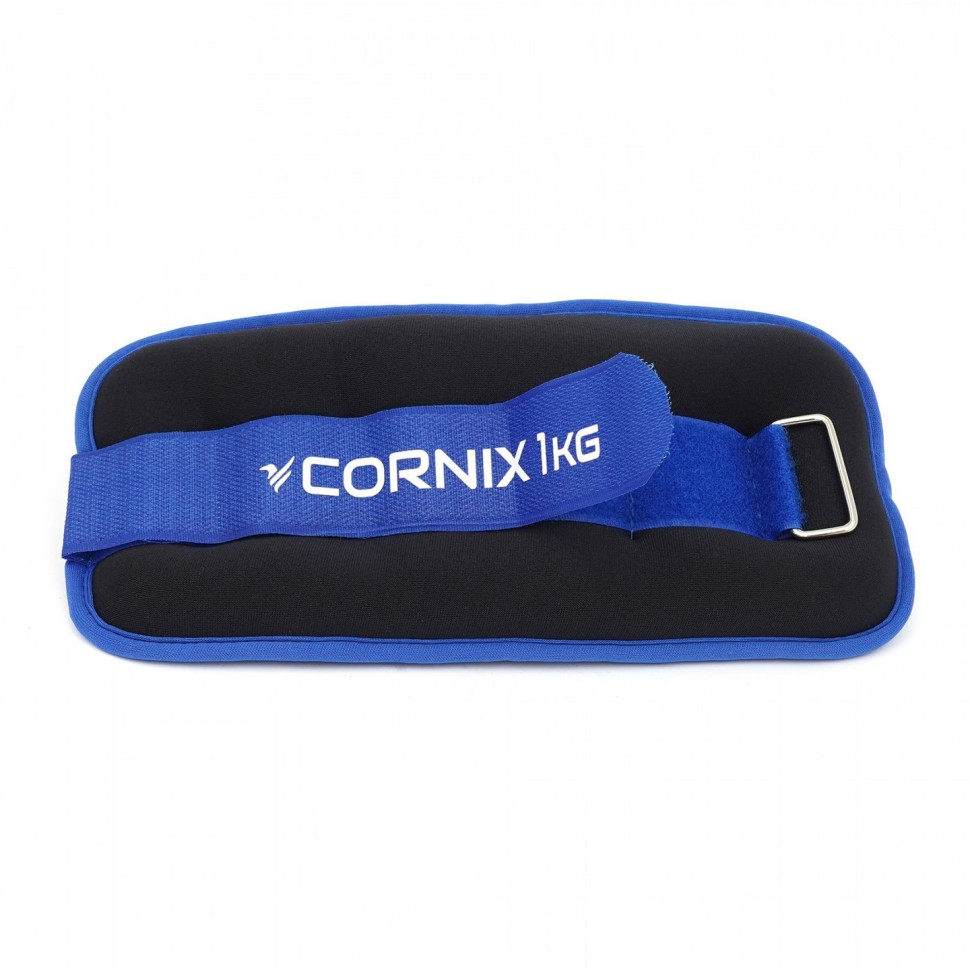 Утяжелители-манжеты для ног и рук Cornix XR-0173, 2 x 1 кг