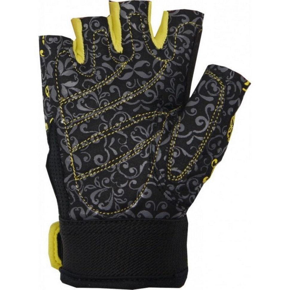 Рукавички для фітнесу Classy Power System PS_2910_S_Black/Yellow, S 21 см