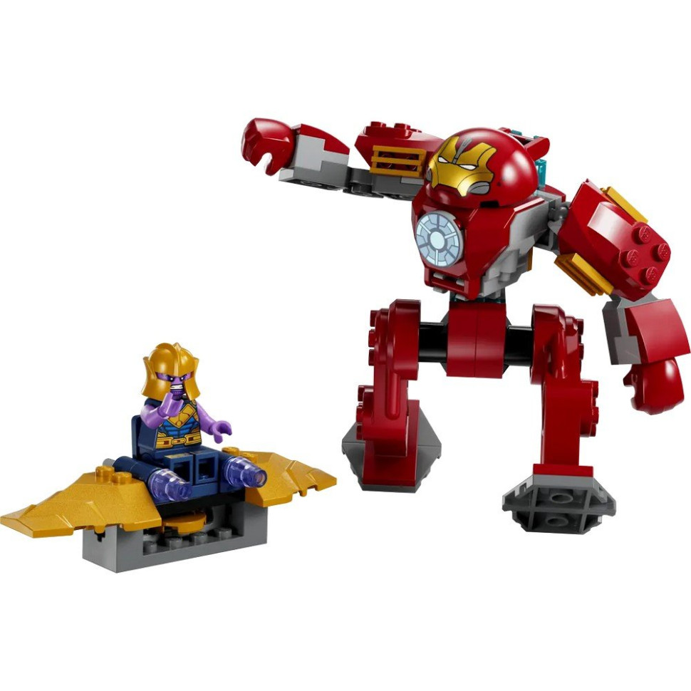 Конструктор Халкбастер Залізної Людини проти Таноса LEGO 76263, 66 деталей