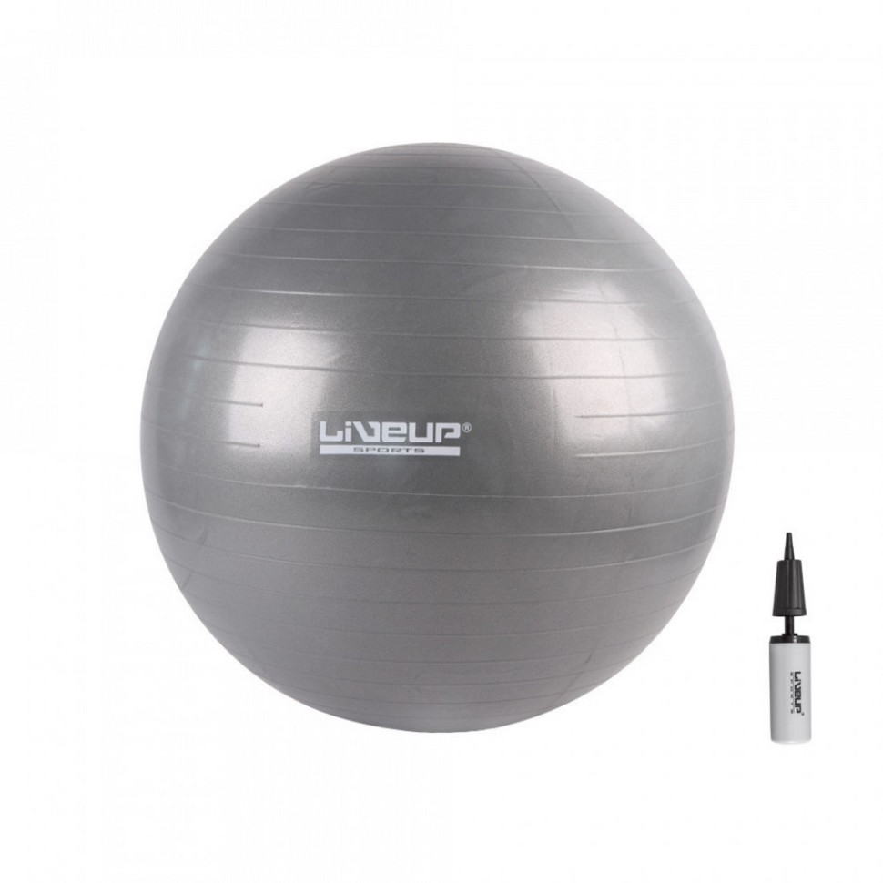Фітбол ANTI-BURST BALL LiveUp LS3222-75g, (насос в комплекті)