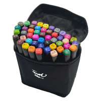 Набір скетч маркерів Touch CY2416 48 кольорів, спиртові двосторонні маркери, 15,5 см