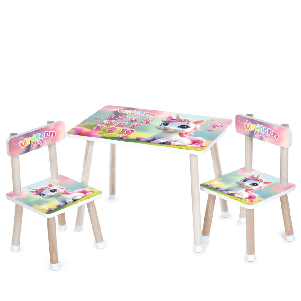 Детский Столик Bambi M 501-26 столешница 60 х 40 см, 2 стульчика