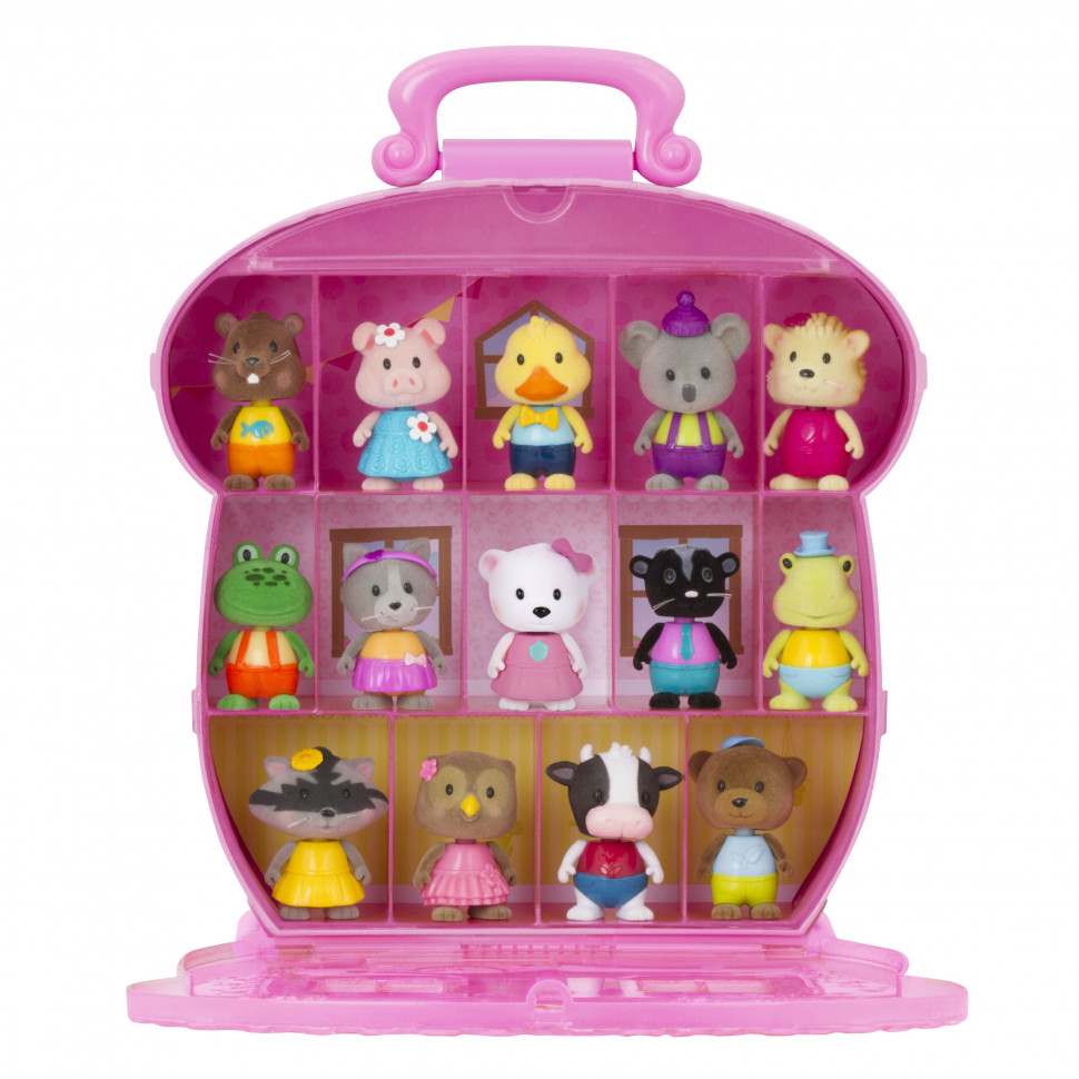Іграшка LIL WOODZEEZ Кейс для фігурок рожевий 63601Z по цене 589 грн.