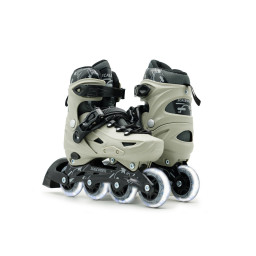 Детские раздвижные ролики LF 605 Scale Sports 744415397 Gray, размер 39-42