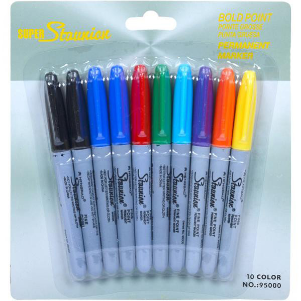 Набір маркерів 10 кольорів 95000-10 по цене 45 грн.