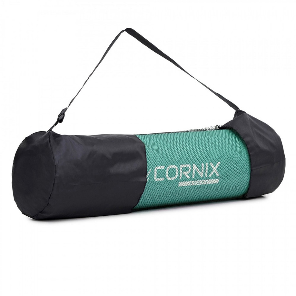 Коврик спортивный для йоги и фитнеса Cornix XR-0248, 183 x 61 x 1 cм, Mint