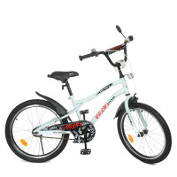 Велосипед дитячий PROF1 Y20251-1 20 дюймів, білий