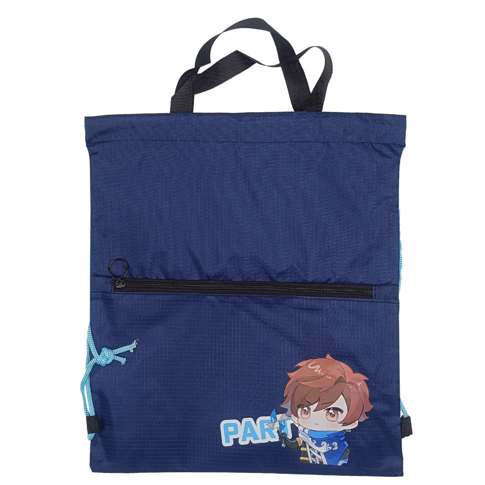 Детская сумка для обуви «Anime» Bambi 2-54-1(Blue) 40 x 35 см 