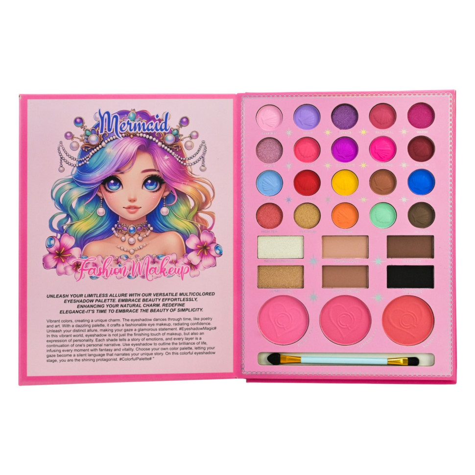 Детский набор косметики Igoodco IG3172 лак для ногтей, аксессуары для волос