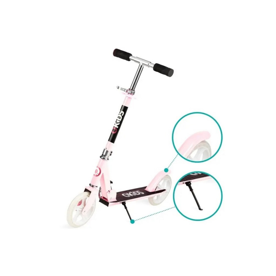 Детский самокат QKIDS WEISS KIDS00033 розовый