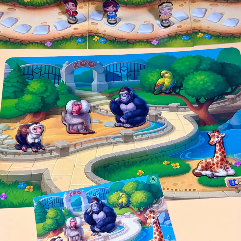 Деревянная настольная игра на развитие памяти 