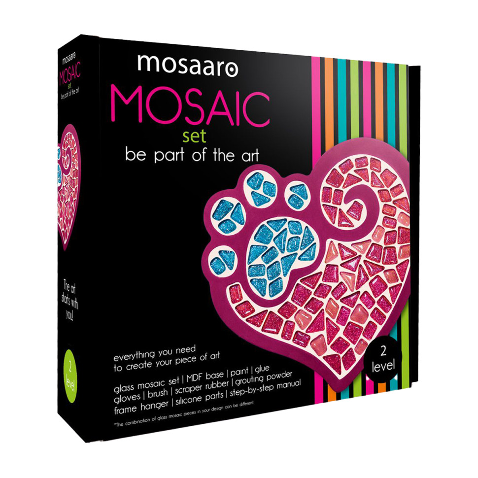 Набор для творчества стеклянная мозаика