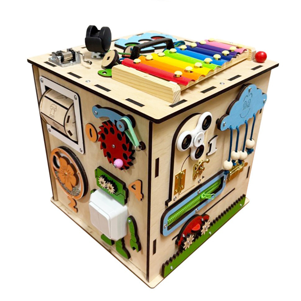 Розвиваюча іграшка Бізікуб Temple Group TG145644730, 30х30 см