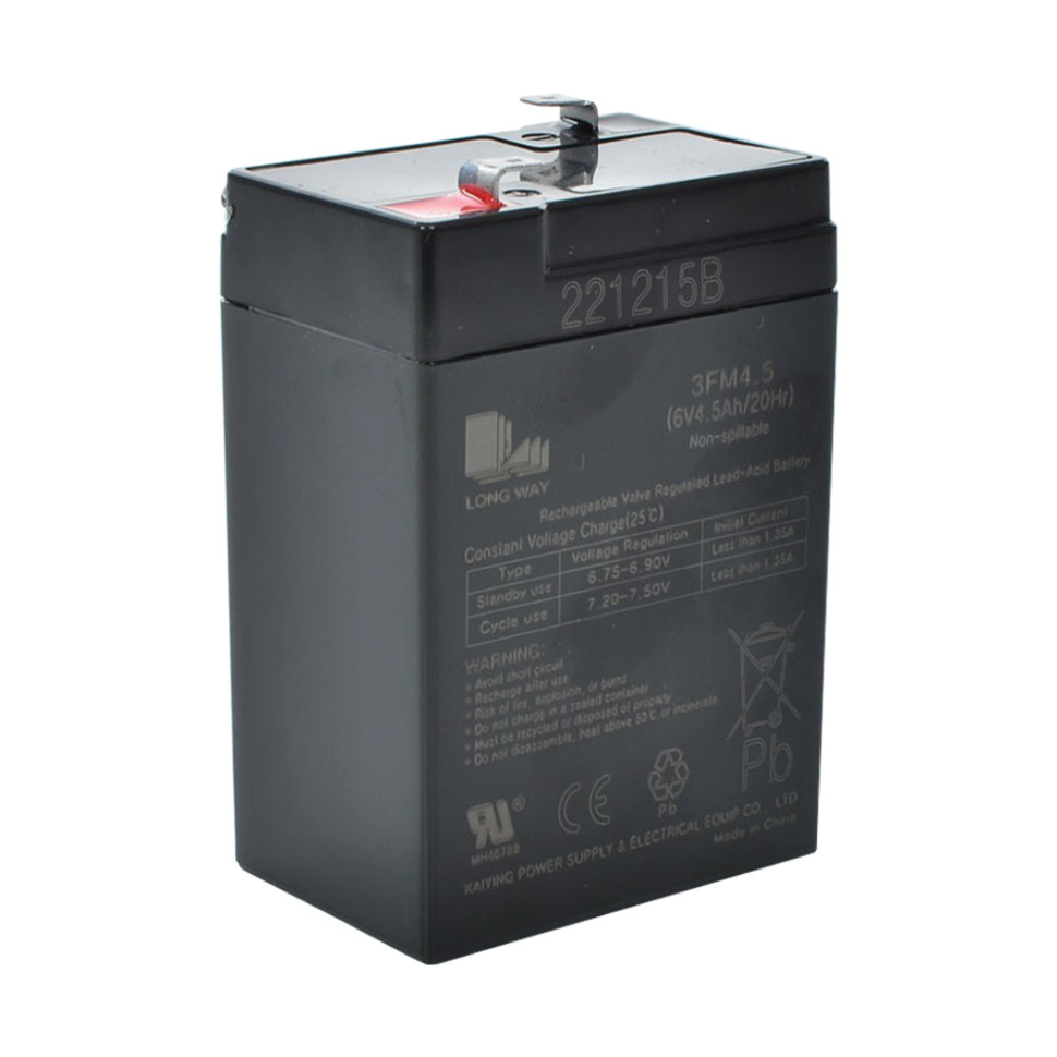 Акумуляторна батарея універсальна Long Way 6V4.5Ah-BATTERY