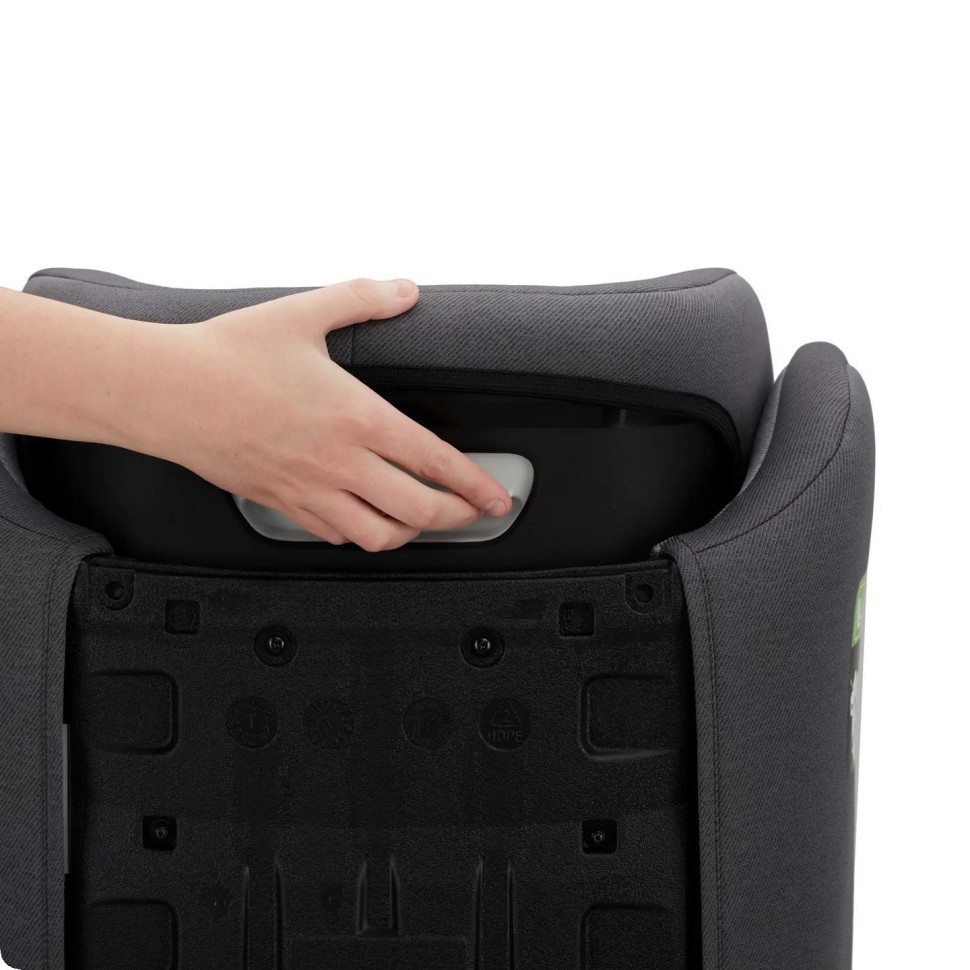 Дитяче автокрісло Junior Fix 2 i-Size Kinderkraft KCJUFI20GRY0000 Rocket Grey