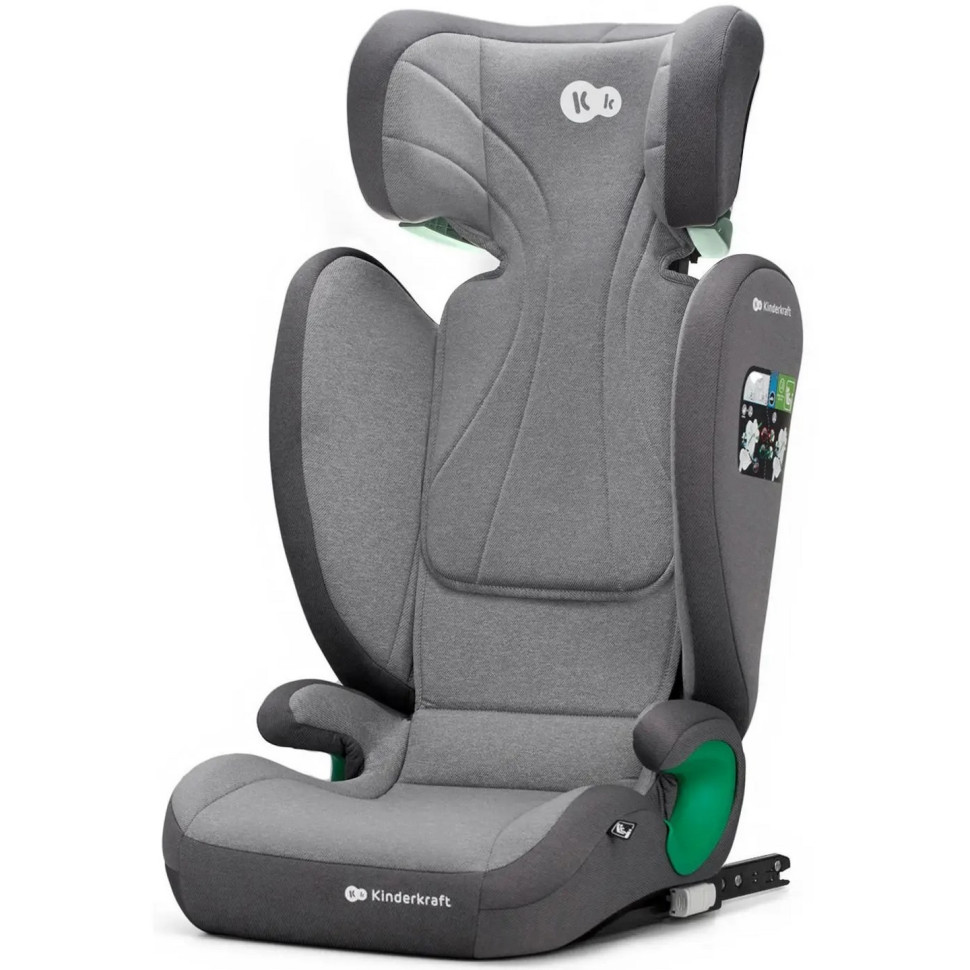 Дитяче автокрісло Junior Fix 2 i-Size Kinderkraft KCJUFI20GRY0000 Rocket Grey