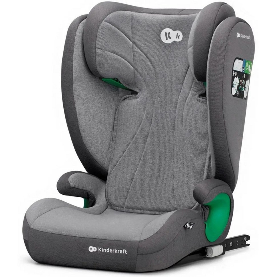 Дитяче автокрісло Junior Fix 2 i-Size Kinderkraft KCJUFI20GRY0000 Rocket Grey