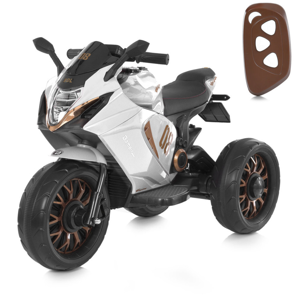 Дитячий електромобіль Мотоцикл Bambi Racer M 5050ELR-1 до 30 кг