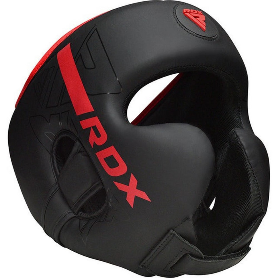 Боксерський шолом F6 KARA Matte RDX Inc Limited HGR-F6MR-M, Red, M (капа у комплекті)