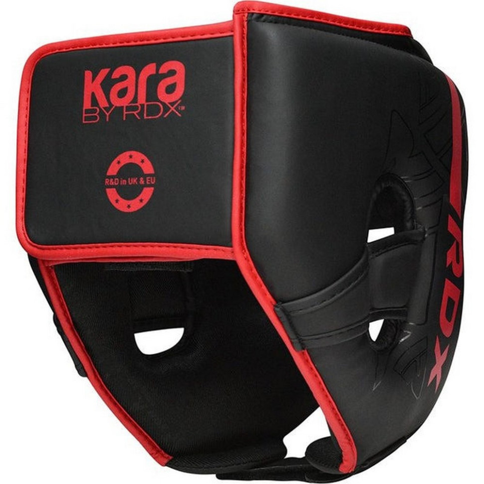 Боксерський шолом F6 KARA Matte RDX Inc Limited HGR-F6MR-M, Red, M (капа у комплекті)