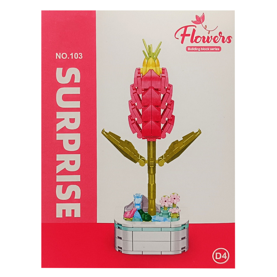 Конструктор Квіти «Shrimp Clothes Flower» Bambi 37447-D4