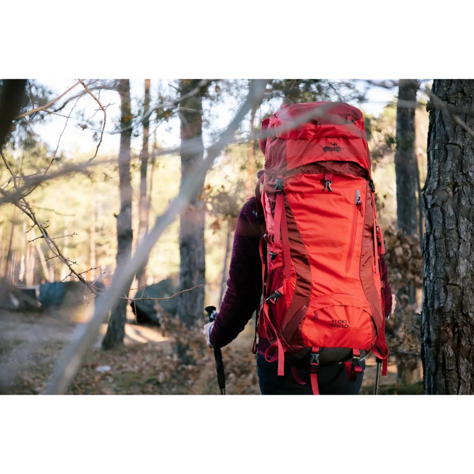 Рюкзак туристичний Floki Tramp UTRP-046-red 50+10 л 