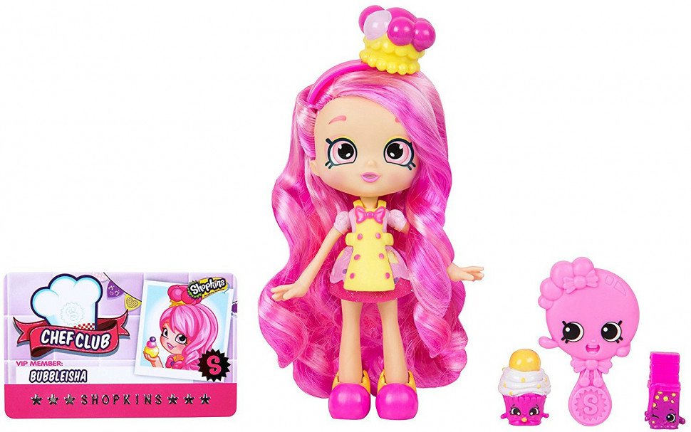 Лялька для дівчинки SHOPKINS SHOPPIES серії «Шеф-клуб» - Баблі Гам 56266