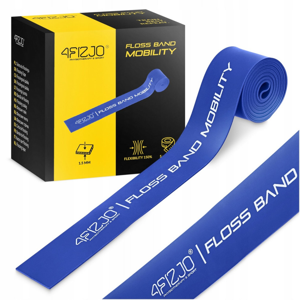 Стрічка компресійна для флоссінга Floss Band 4FIZJO P-5905973405232, 207 x 5 x 0.15 см 