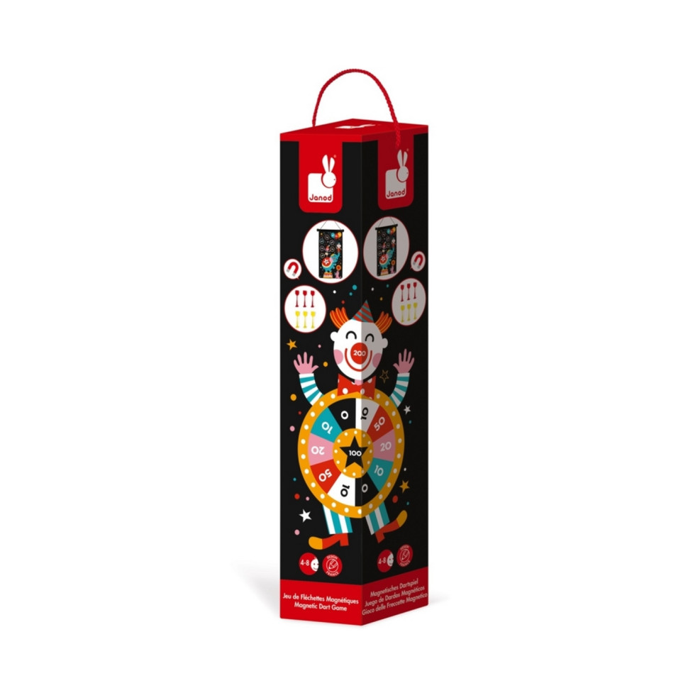 Игра Janod Магнитный дартс Цирк J02074
