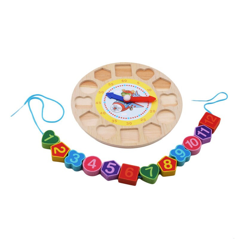 Рамка вкладиш Годинник Limo Toy MD 1270 зі шнурівкою, 18 см