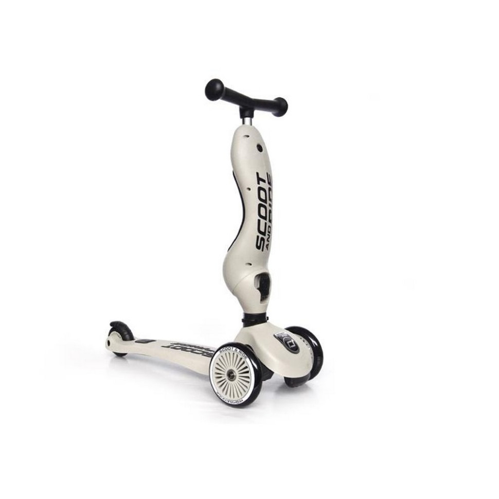 Самокат трансформер Highwaykick-1 Scoot and Ride SR-160629-ASH, светло-серый