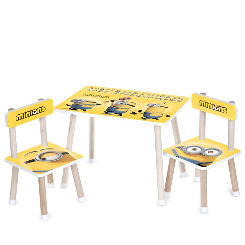 Детский Столик Bambi M 501-27 столешница 60 х 40 см, 2 стульчика