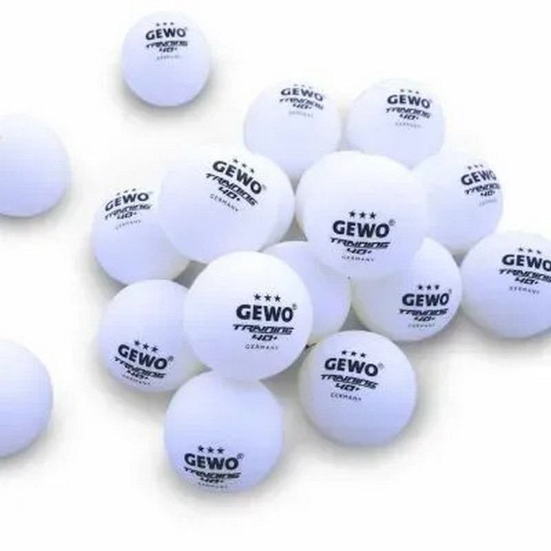 М'ячі для настільного тенісу Trainingsball 40+ 85921200 Gewo 931292, 24 штуки