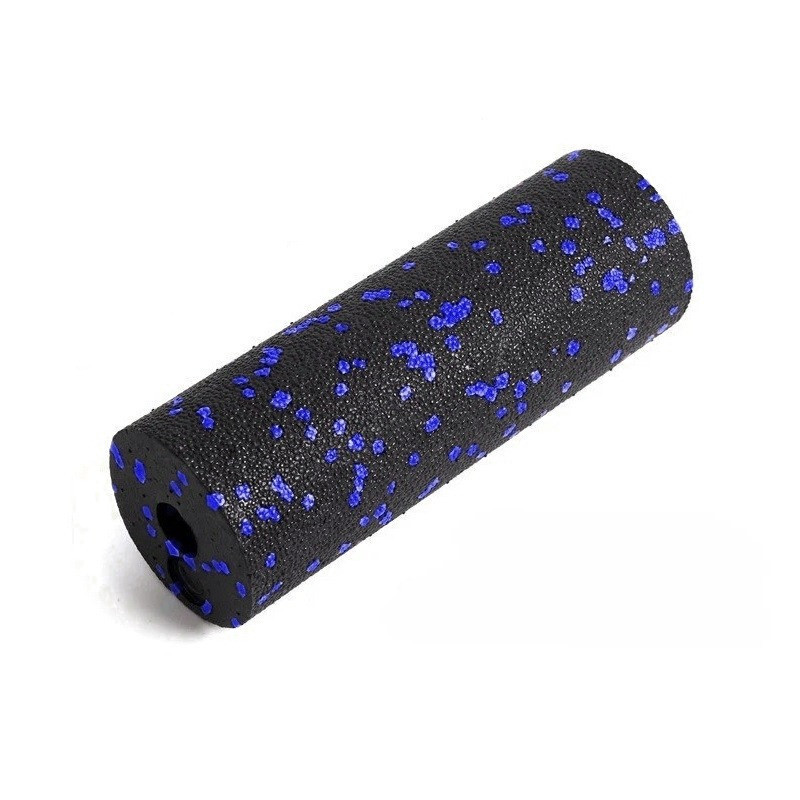 Набір для масажу та йоги 3 в 1 PowerPlay PP_4091_Blue 2 м'ячики + валик масажер 15 х 5,3 см
