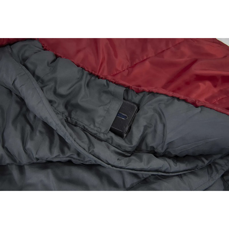 Спальний мішок TR 300 High Peak 929557 Dark Red/Grey