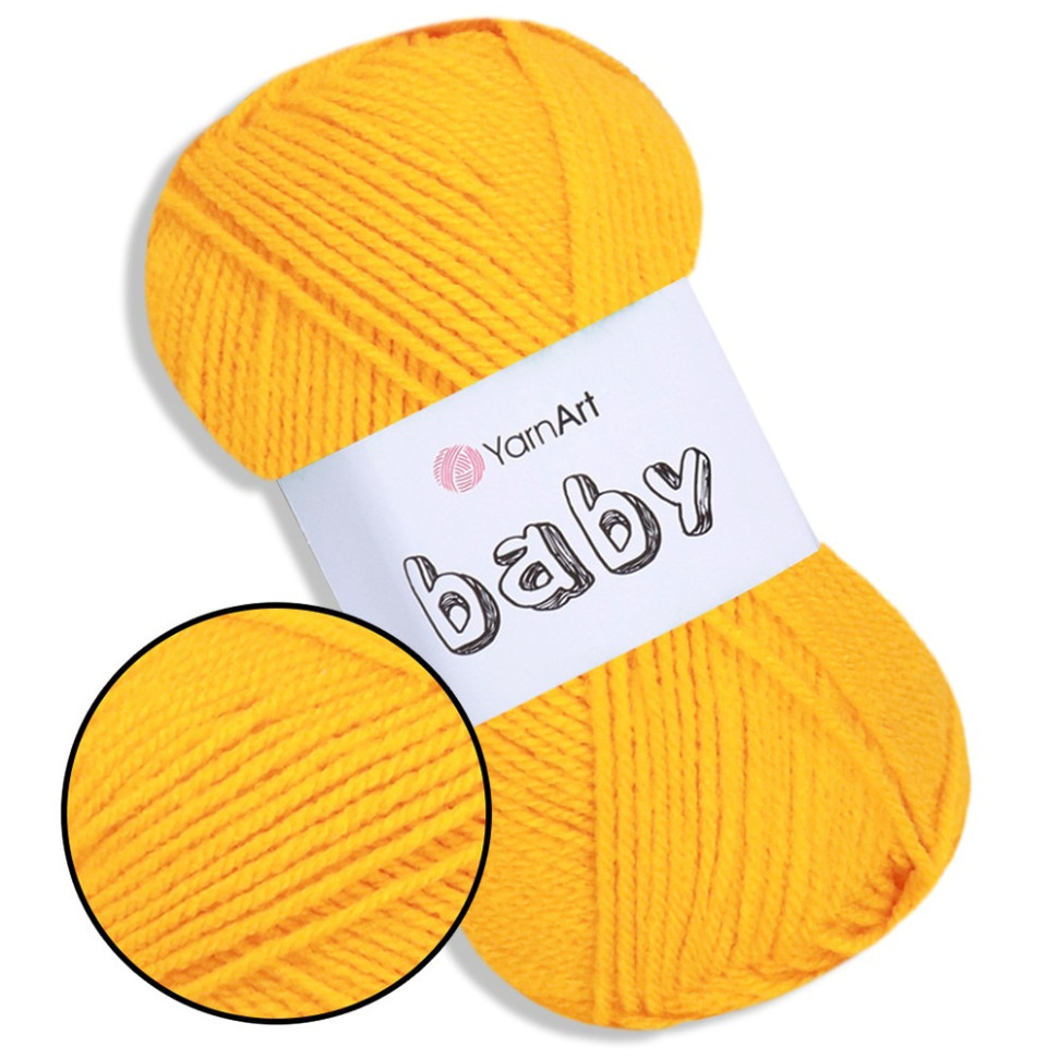 Пряжа для іграшок Baby YarnArt YA150-50 акрил, 50 грам, 150 м, в асортименті