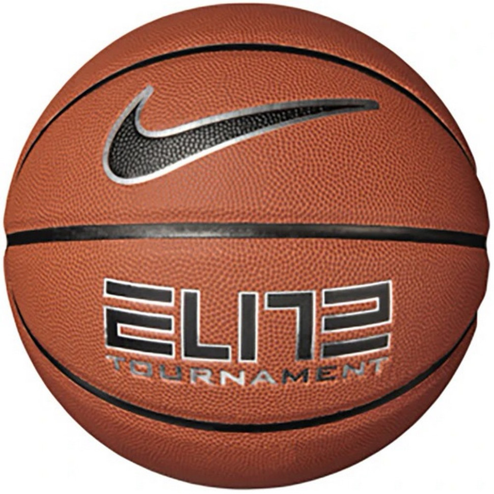 М'яч баскетбольний ELITE TOURNAMENT 8P DEFLATED Nike N.100.9915.855.07 № 7