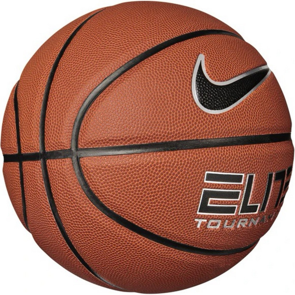 М'яч баскетбольний ELITE TOURNAMENT 8P DEFLATED Nike N.100.9915.855.07 № 7