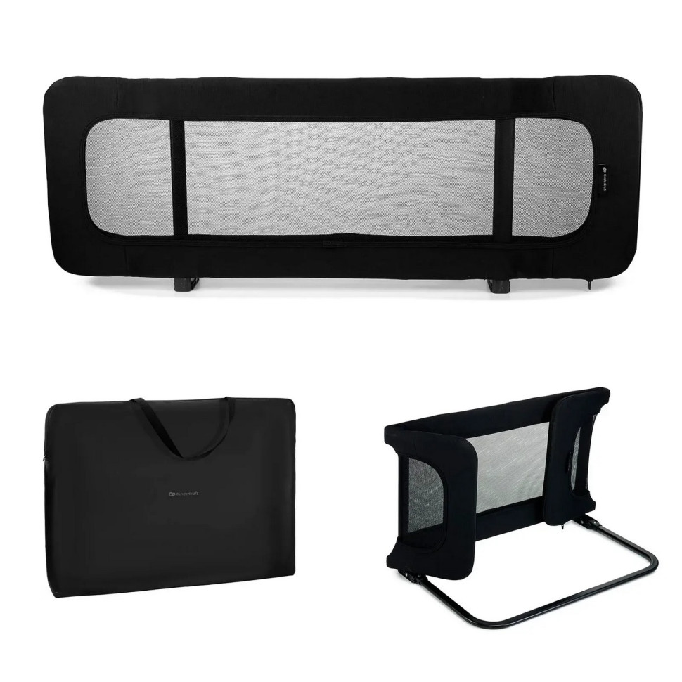 Захисна бар'єрка для ліжка Guard and Dream Kinderkraft KAGUDR00BLK0000 Black