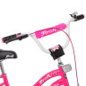 Велосипед дитячий PROF1 Y1692 16 дюймів, рожевий 