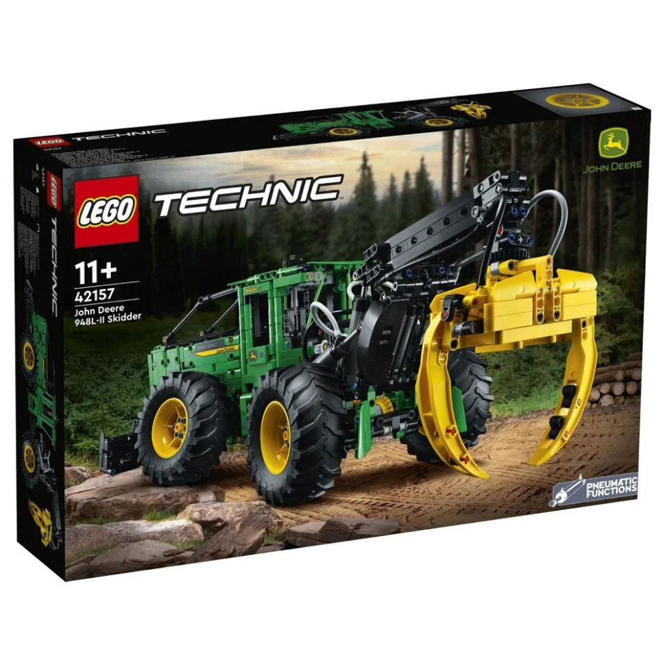 Конструктор LEGO Technic Трелювальний трактор John Deere 948L-II 42157, 1492 деталей 