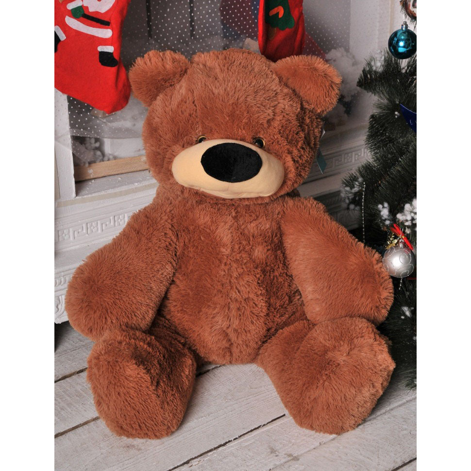 Мягкая игрушка Alina Toys мишка Бублик 70 см коричневый 5784719ALN