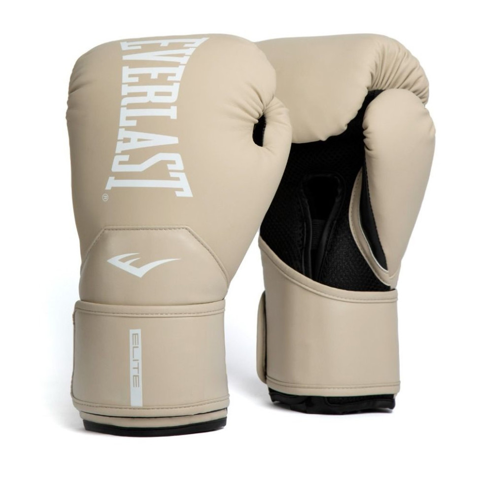 Боксерские перчатки ELITE 2 BOXING GLOVES Everlast P00003315 бежевый 10 унций