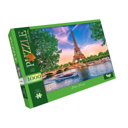 Пазл класичний "Paris, France Danko Toys C1000-12-04, 1000 елементів