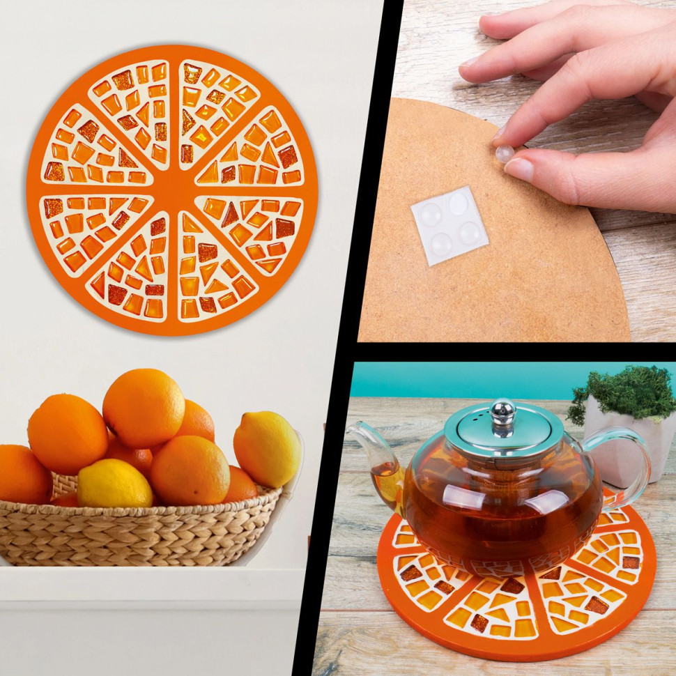 Набор для творчества стеклянная мозаика 