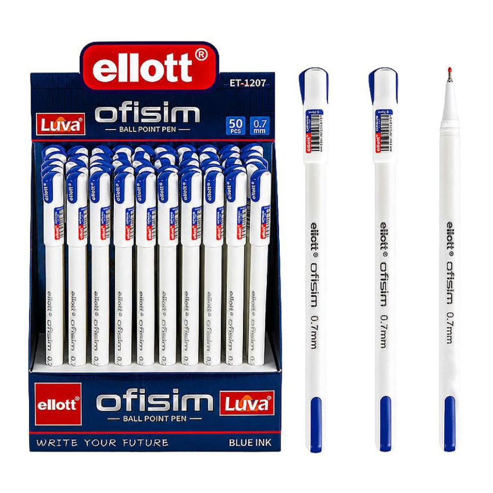 Ручка шариковая Ofisim Ellott ET-1207-50 синий 0,7 мм