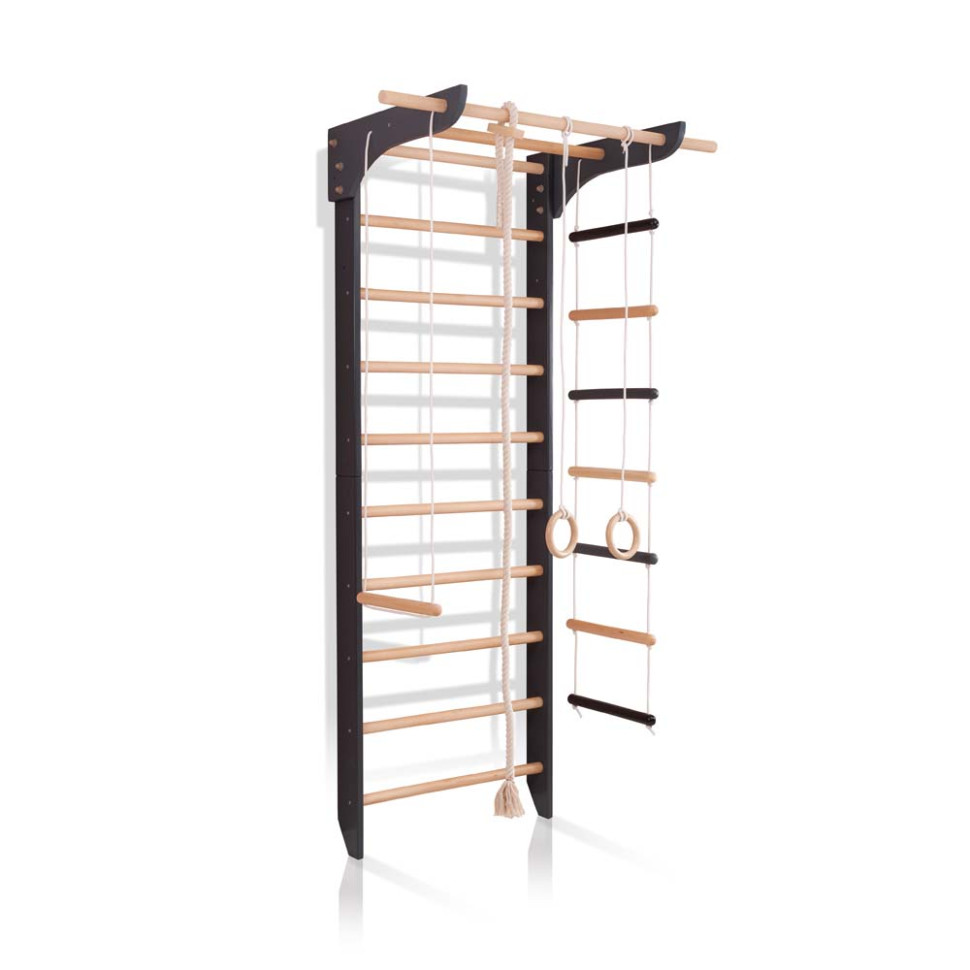 Спортивный уголок SportBaby 9-Lux 1-220 с кольцами и канатом