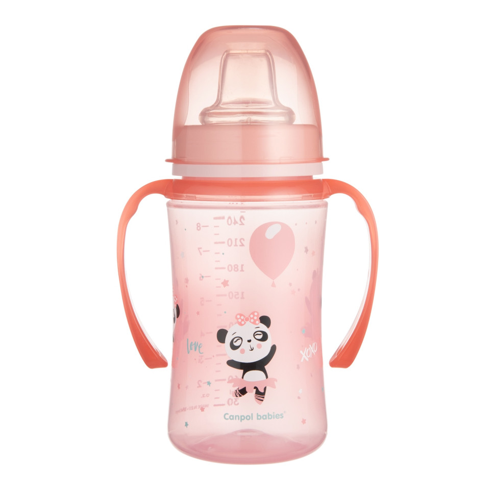 Детская кружка тренировочная Sweet fun Canpol babies 35/208_pin 240 мл